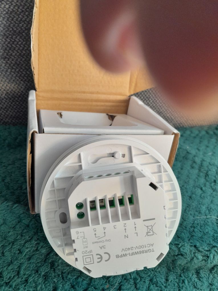 Beok Tuya inteligentny termostat do ogrzewania elektrycznego Wifi
