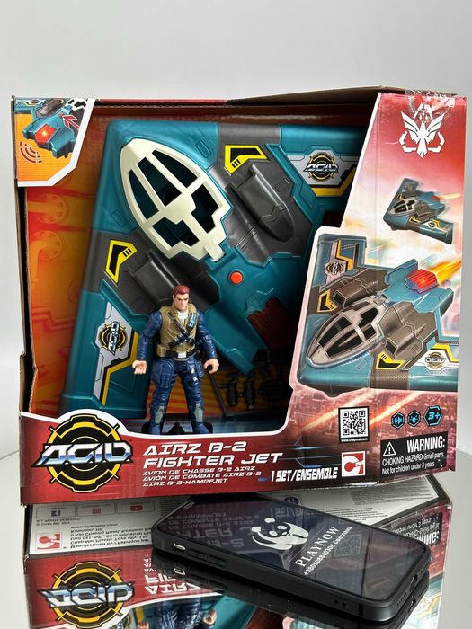 A.C.I.D. Винищувач AIRZ B-2 / Детский набор солдатиков самолет *
