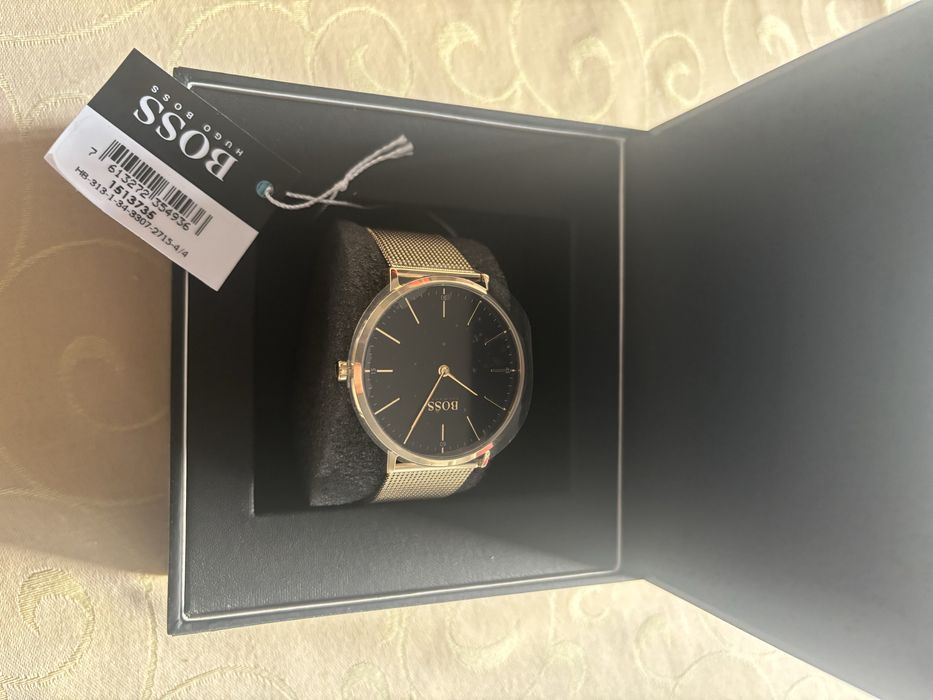 Relogio Boss Dourado