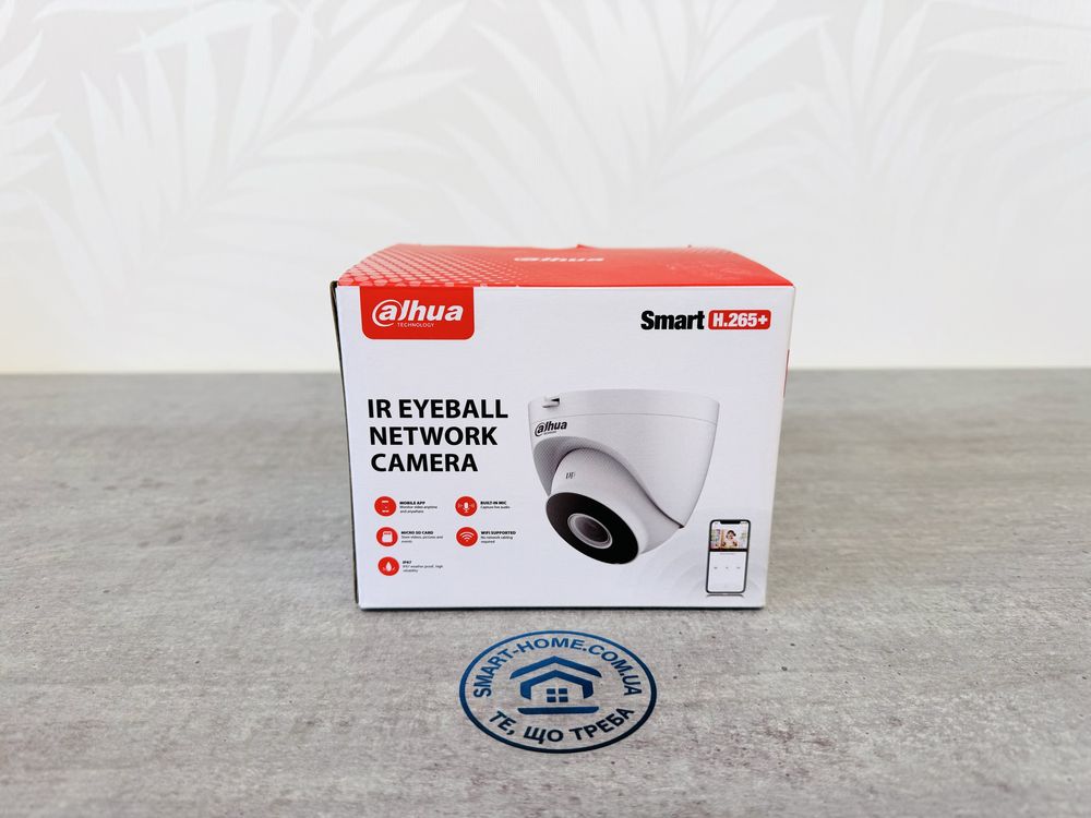 WiFi 4Мп Dahua IP камера видеонаблюдения уличная внутренняя AJAX IMOU