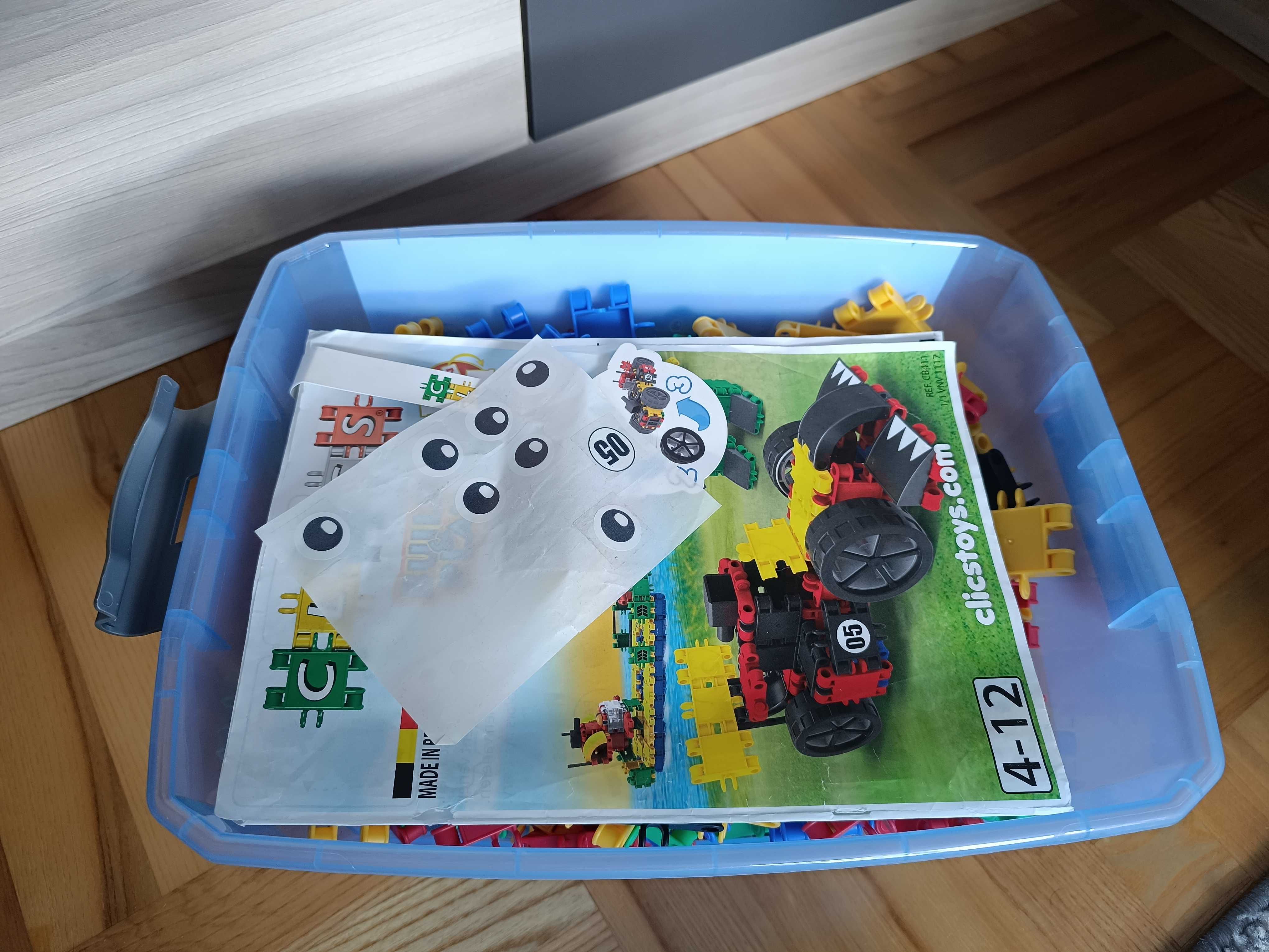 Klocki Cliks Rollerbox