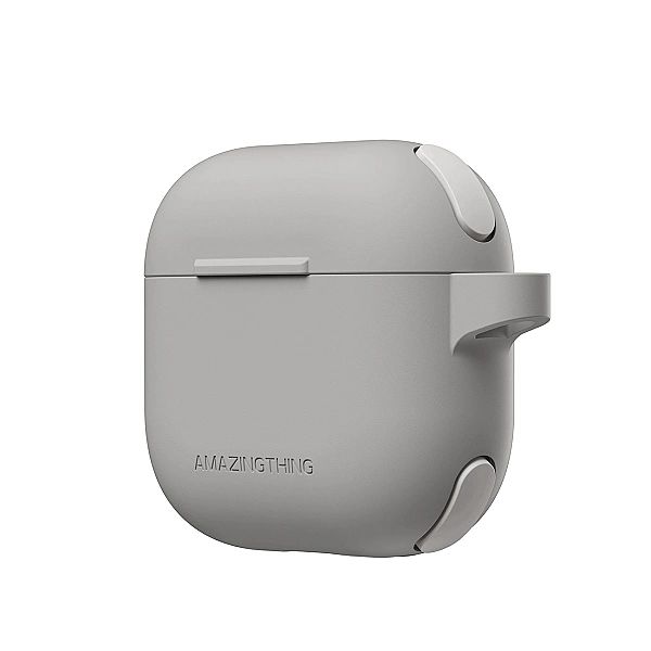 Etui AMAZINGTHING Omni Case do AirPods 4 - szare