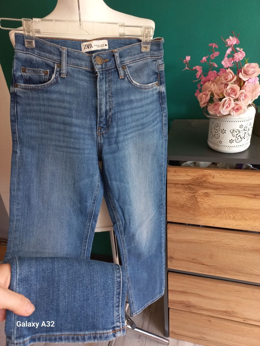 Spodnie jeansowe Zara S