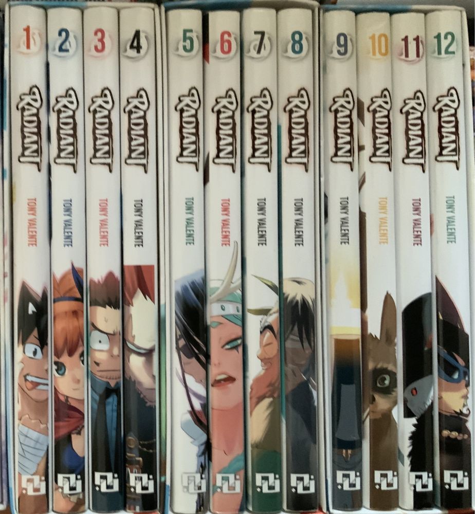 Manga Radiant (français) collection tomes 1-12