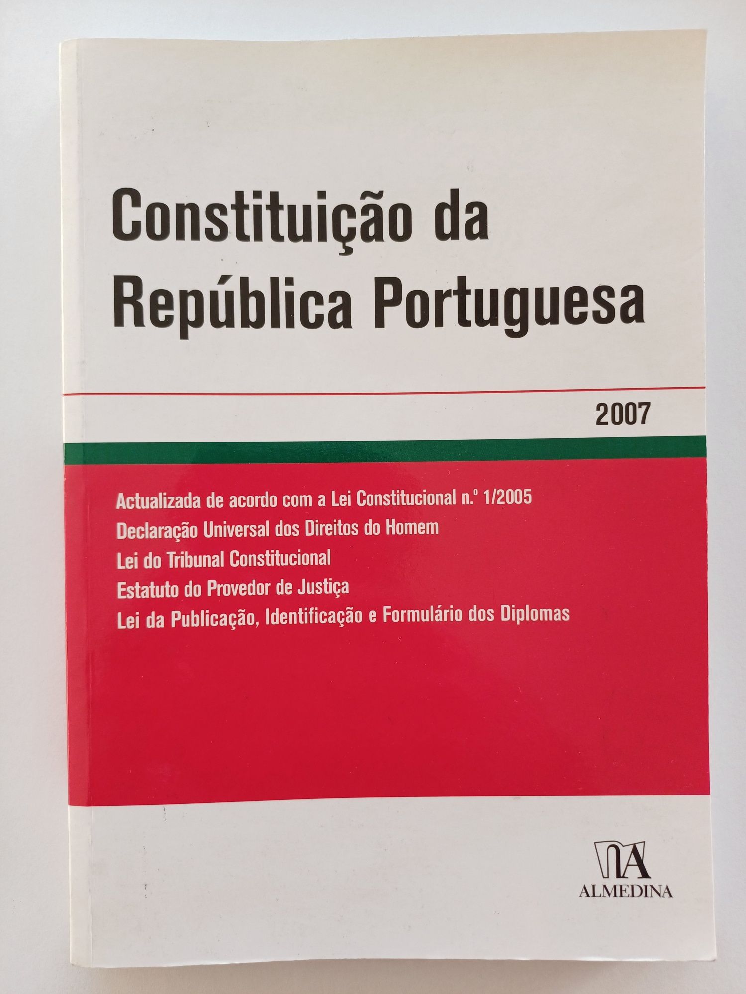 Código Civil e Constituição da República Portuguesa