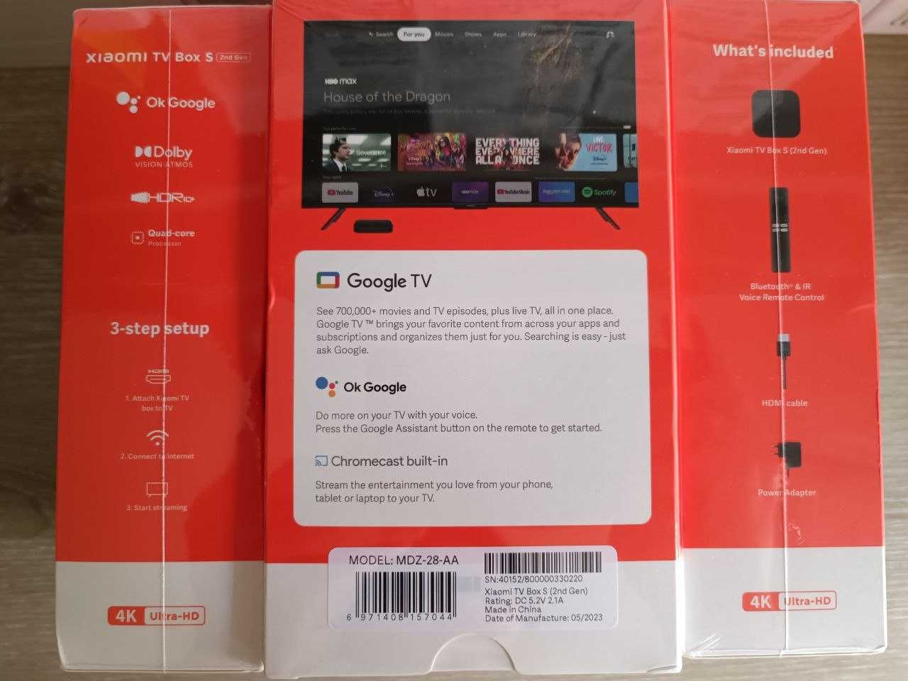 SmartTV Xiaomi Mi Box S 4K 2nd Gen