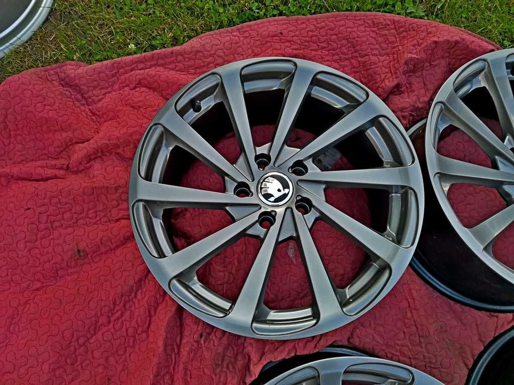 ALUFELGI 17' SKODA Superb OCTAVIA Kodiaq KAROQ Yeti ET35 - 5x112 igła