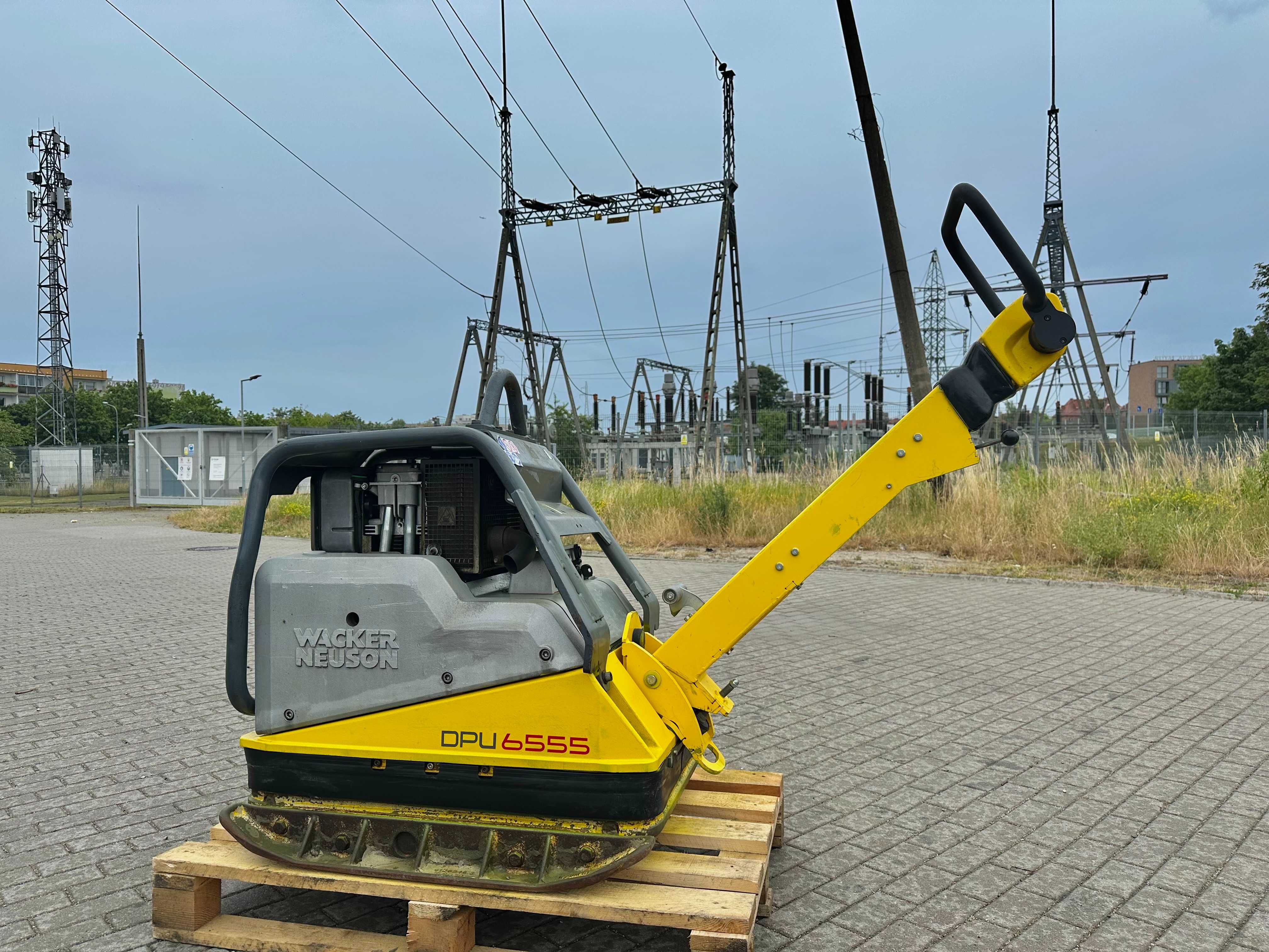 Zagęszczarka Do Gruntu Wacker DPU 6555 Czujnik Zagęszczenia Hech