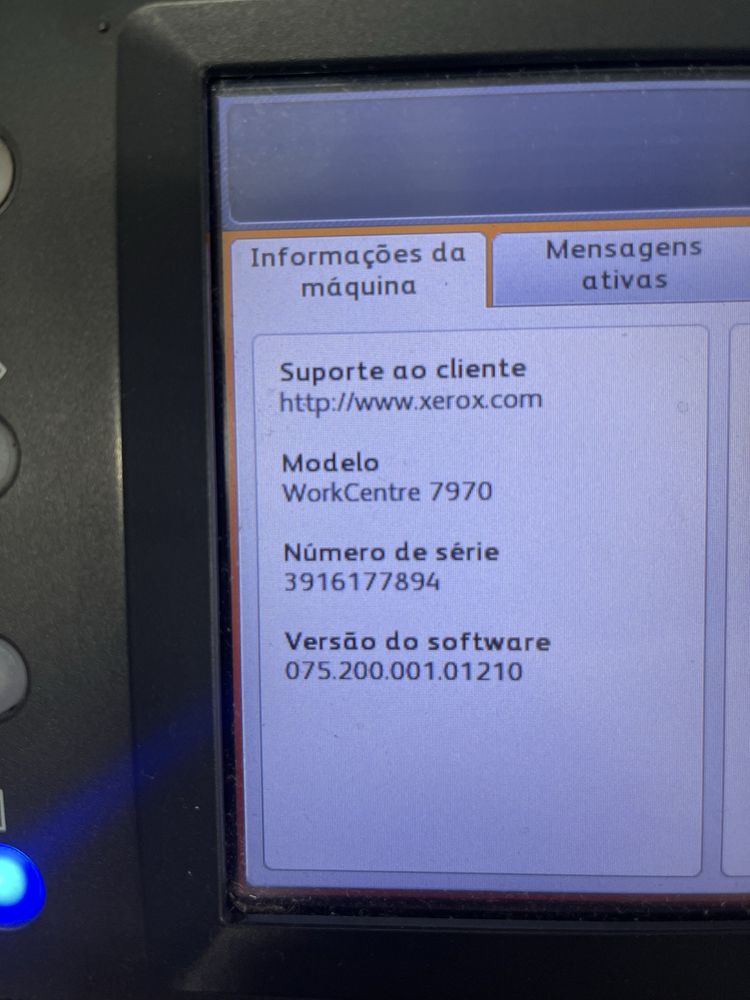 Vendo xerox workcentre 7970 valor negociavel