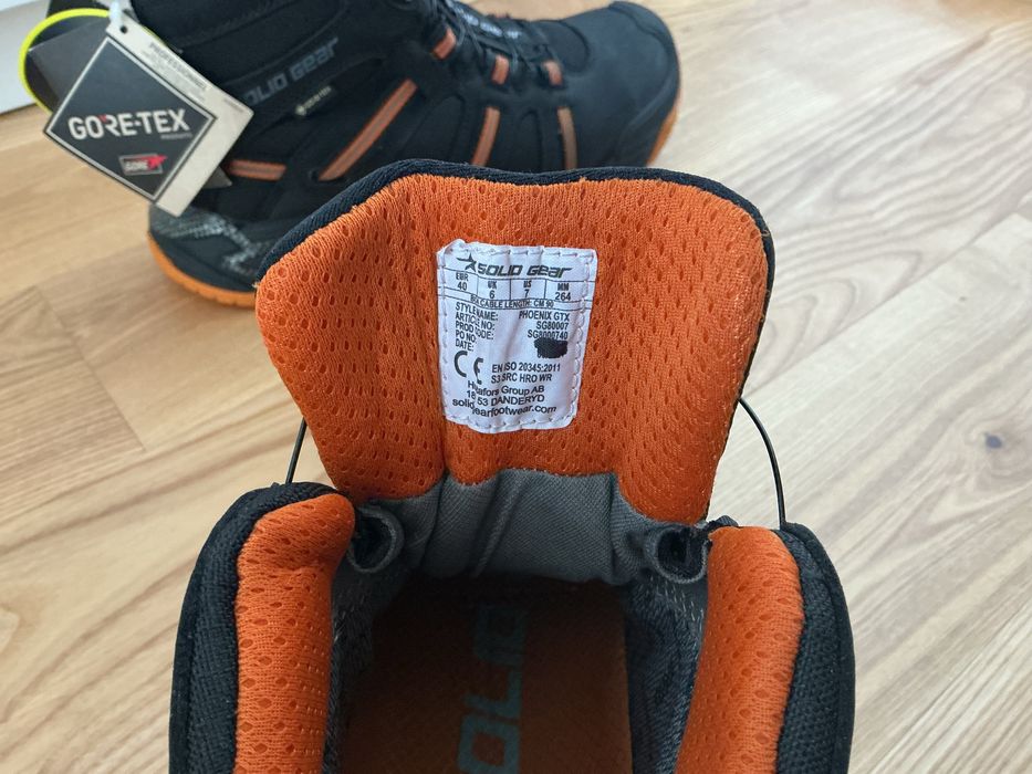 Obuwie robocze S3 Buty SolidGear Phoenix GTX r40