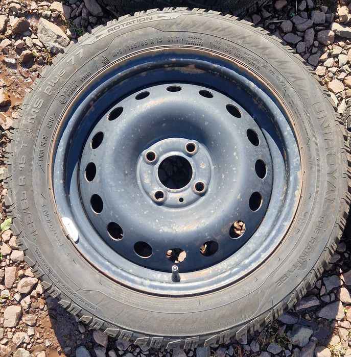 Felgi stalowe Renault 4x100 5,5Jx15 ET43 Kpl.