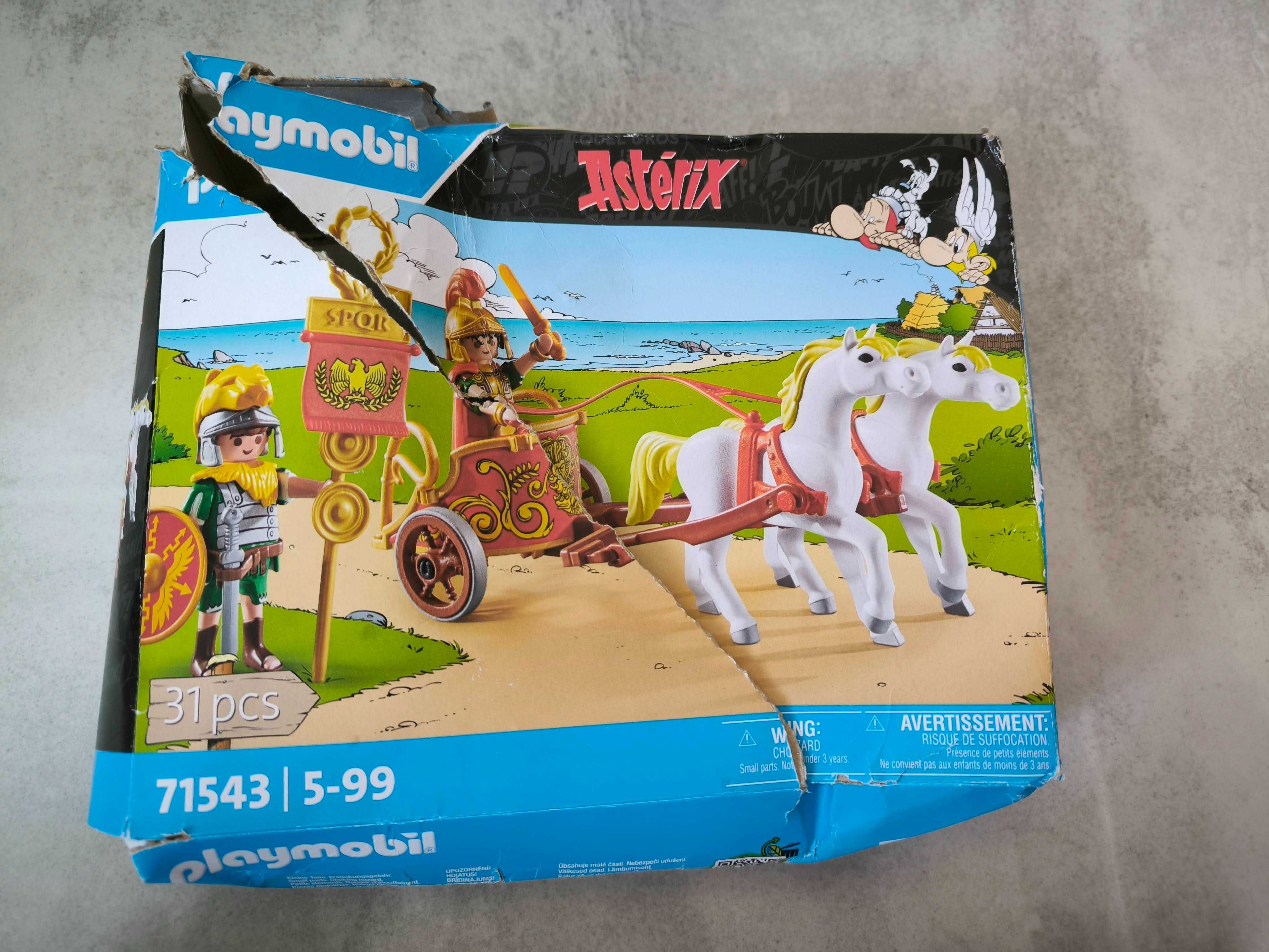 Playmobil Asterix: Rzymski rydwan 71543
