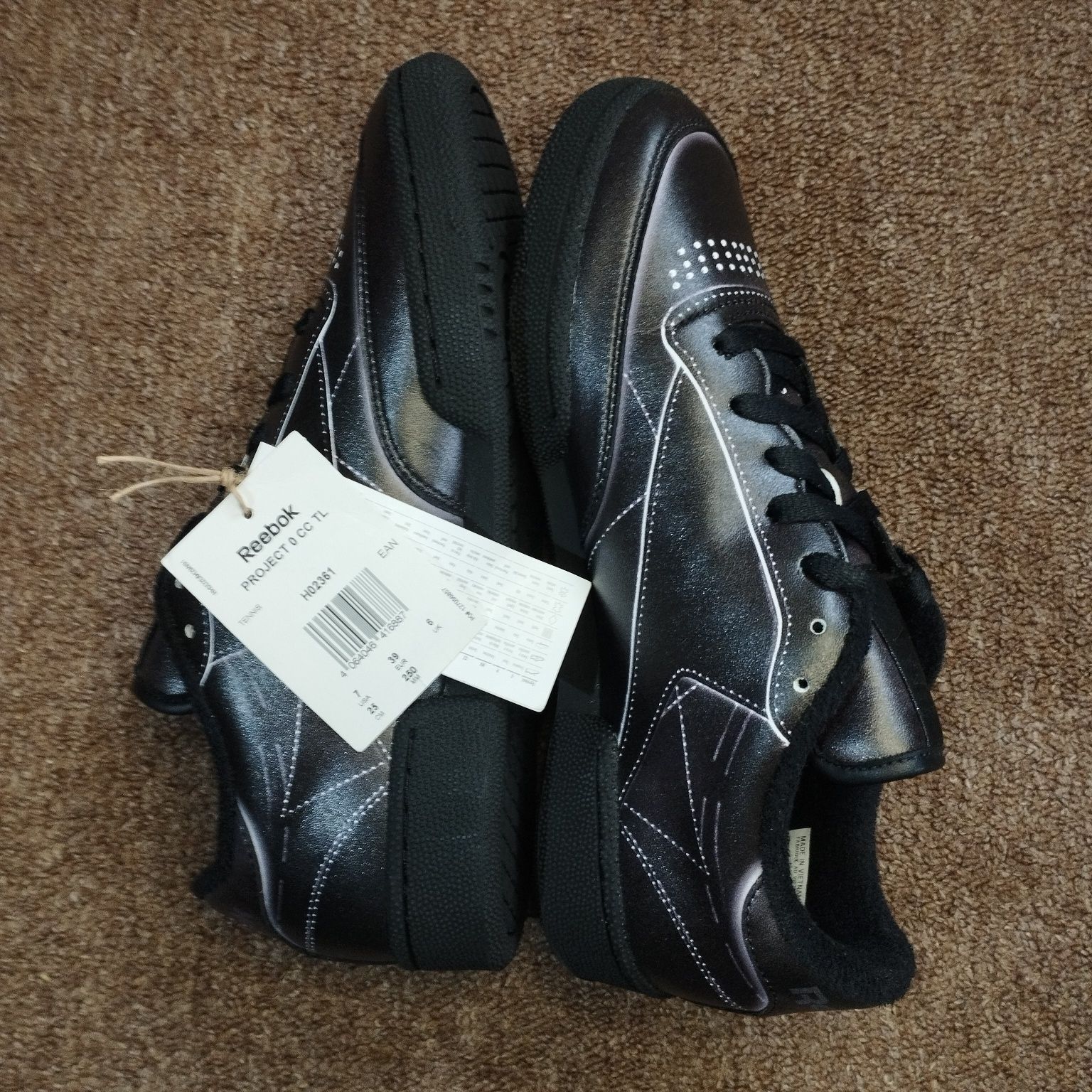 38,5,39,40. Кросівки Reebok Maison Margiela Club C H02361