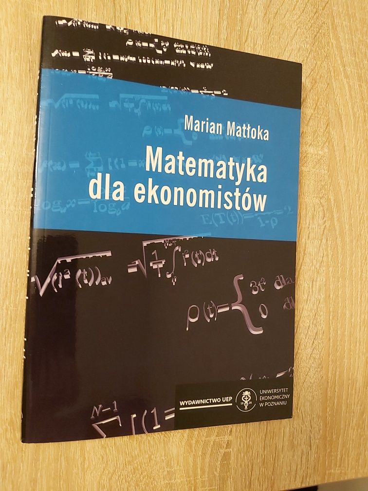 Matematyką dla ekonomistów M. Matłoka