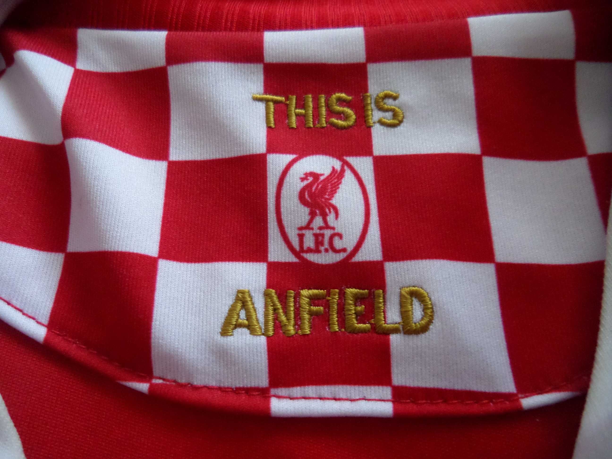 Camisola antiga do Liverpool