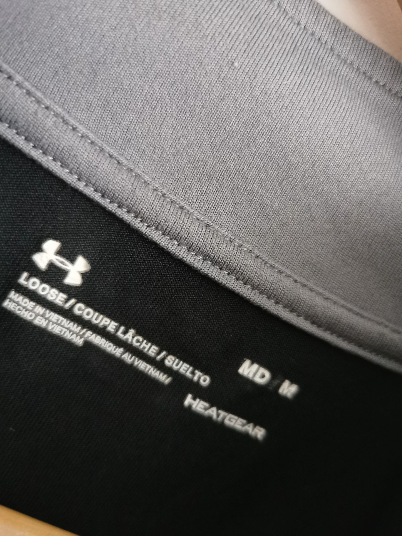 Under Armour bluzka długi rękaw sporotwa logowana M