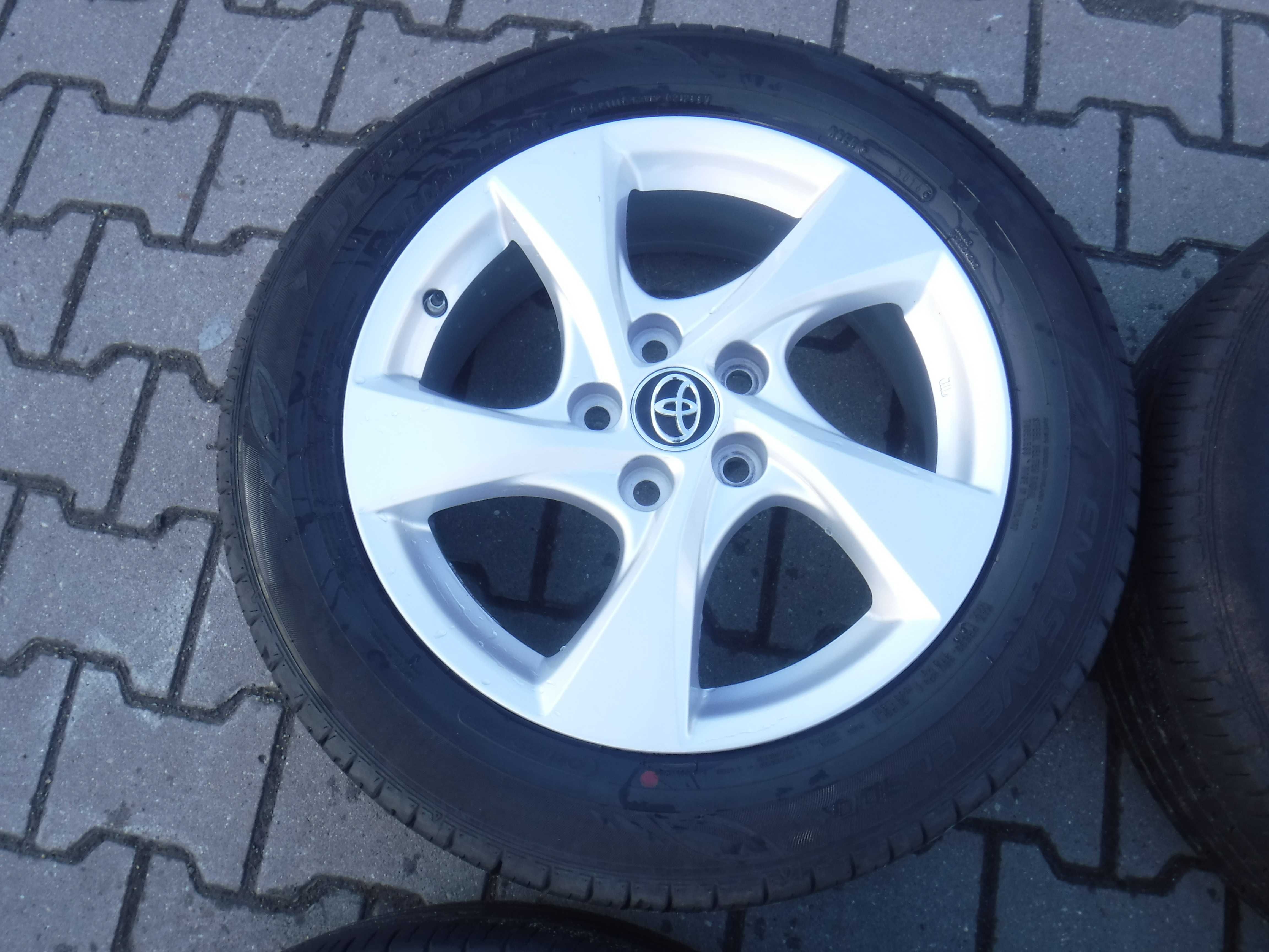 4szt. Alufelgi Toyota 17cal. szer.6,5J ET45 5x114,3