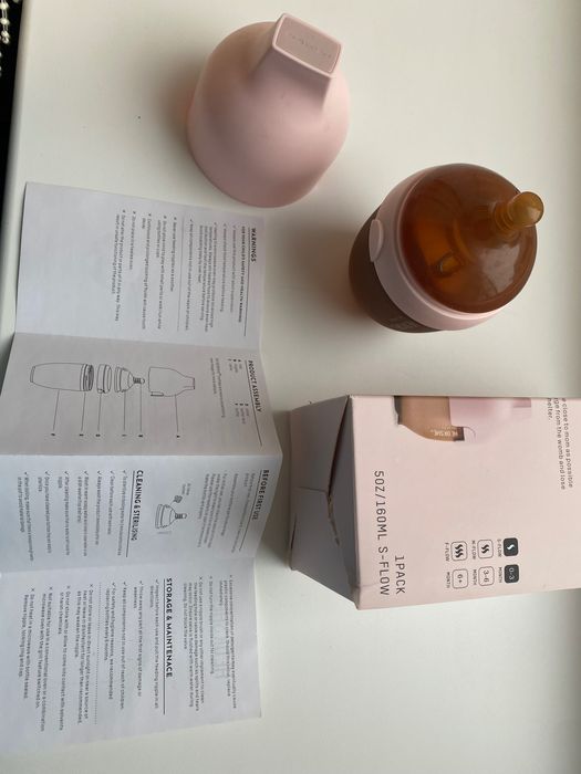 дитяча пляшечка HEORSHE Ultra Wide Neck Baby Bottle