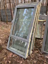 Okna aluminiowe, 2 szybowe