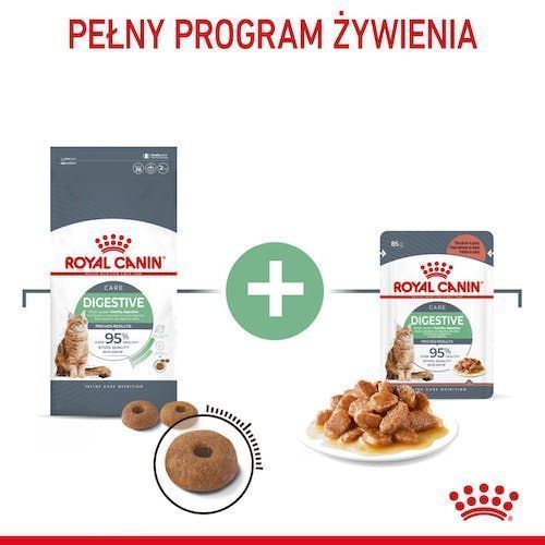 Karma sucha wspomagająca przebieg trawienia u kotów - Royal Canin 4kg