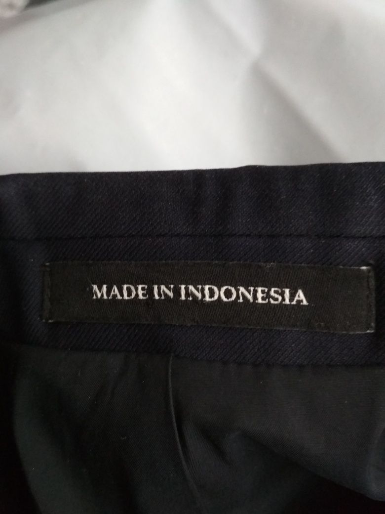 Vintage Ralph Lauren casual klasyczna granatowa marynarka L