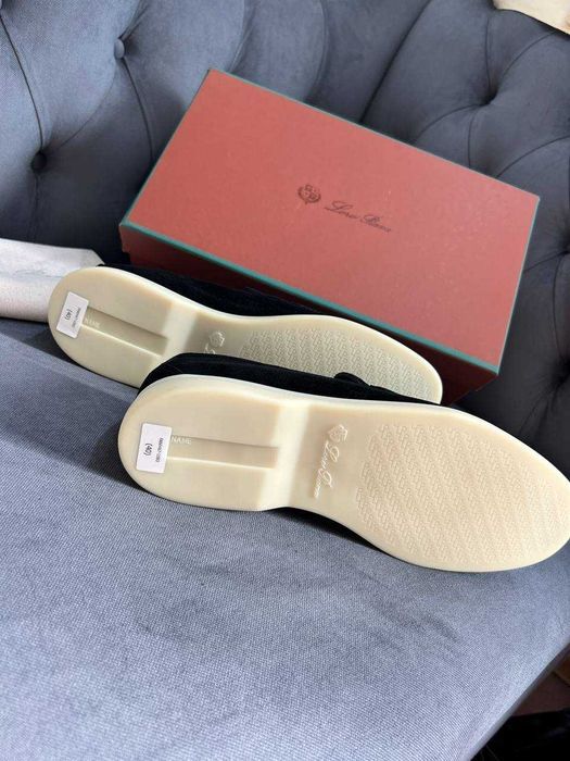 Замшевые мокасины Loro Piana мужские лоферы Лоро Пиана ob306