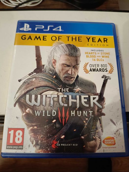 Gra Wiedźmin 3 GOTY Witcher PL PS4 / PS5 Jak nowa