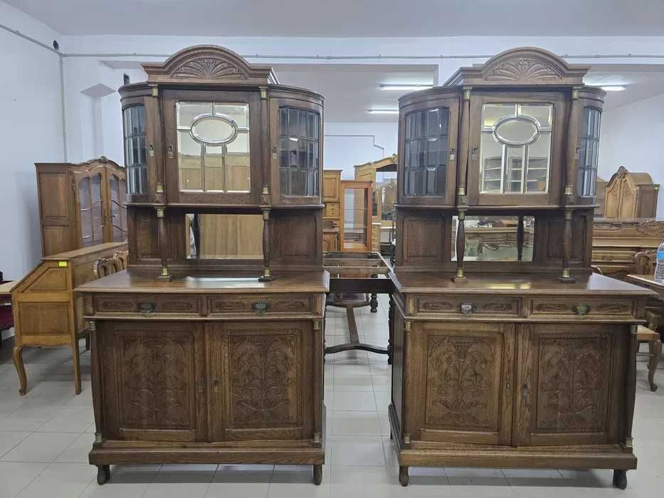 Kredens dębowy w stylu secesyjnym. Transport cały kraj.