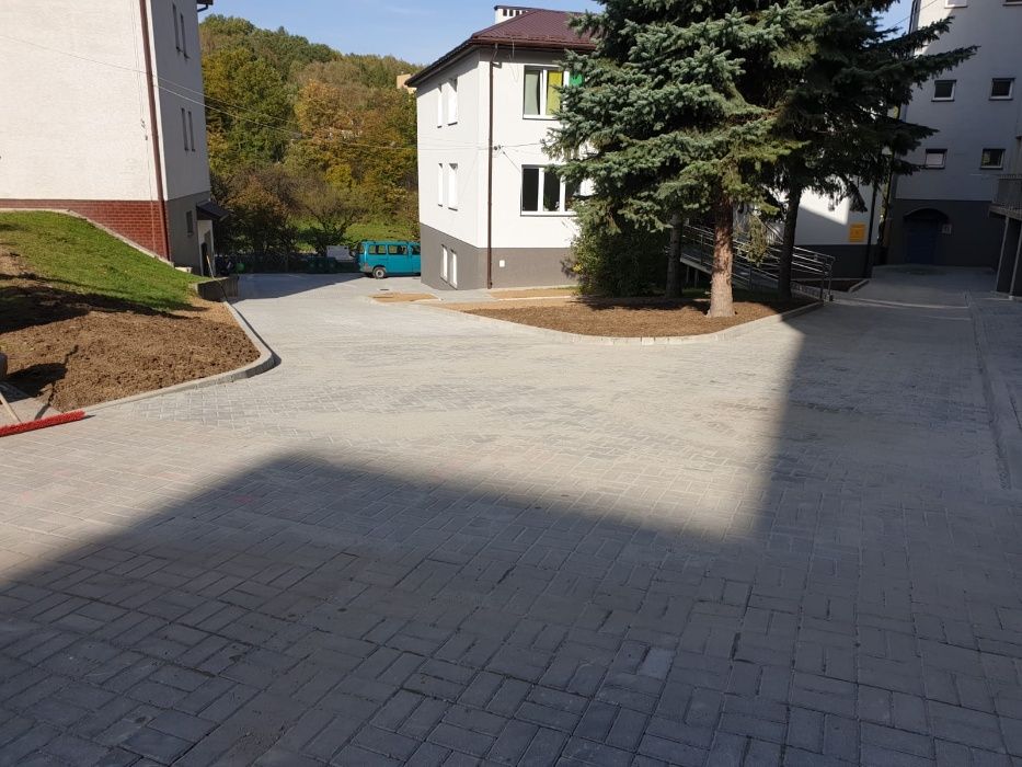 Brukarstwo, Układanie kostki, Roboty ziemne, Usługi koparką, Transport