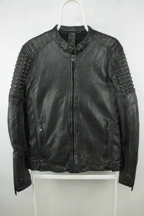 Шикарна шкіряна куртка Gipsy 2.0 Slim Fit Leather Jacket Розмір S 46