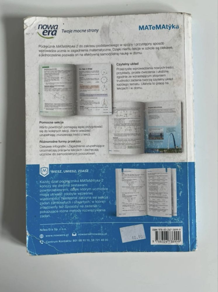 Podręcznik matematyka 2