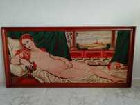 Quadro "La Venus d'après Le Titien (Vénus d'Urbin 1538)