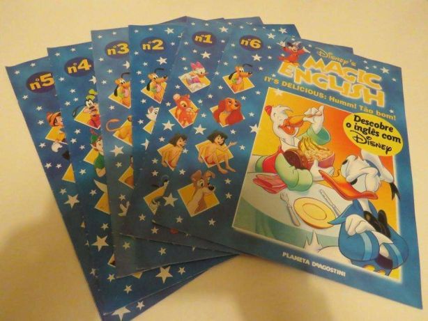 Disneys Magic English - Planeta Agostini VHS - Tudo €20