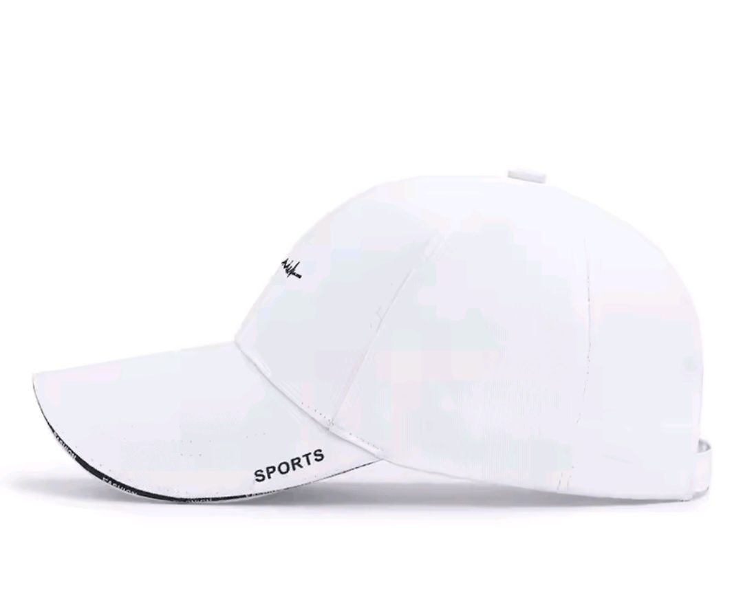 Czapka baseballowa regulowana oddychająca BIAŁA - super cena!