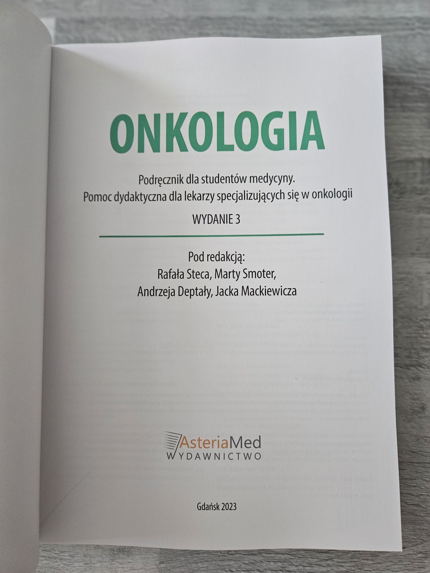 Onkologia wydanie 3