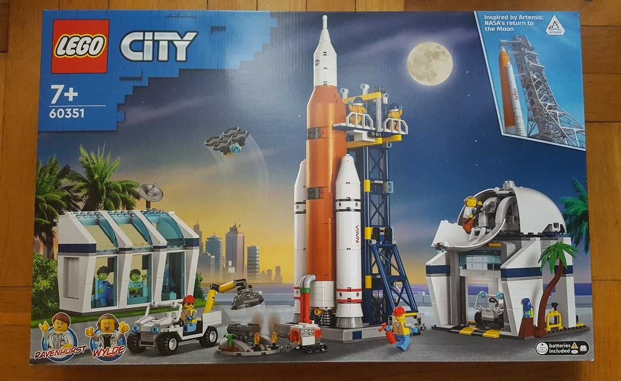 LEGO City 60351 - Start rakiety z kosmodromu NOWY Zestaw Lego
