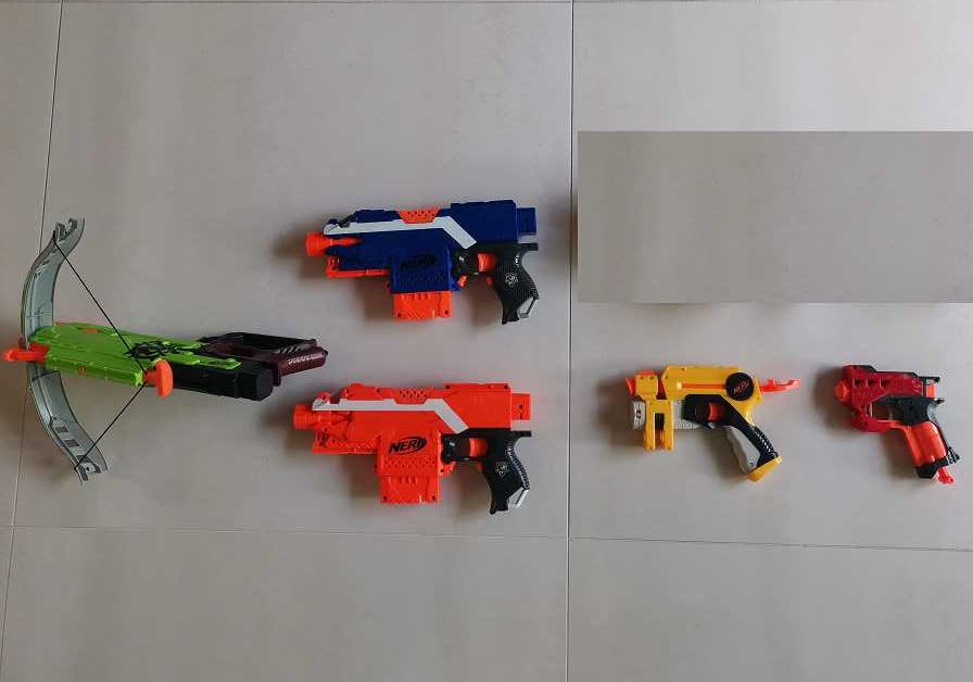 Pistolety zabawkowe Nerf