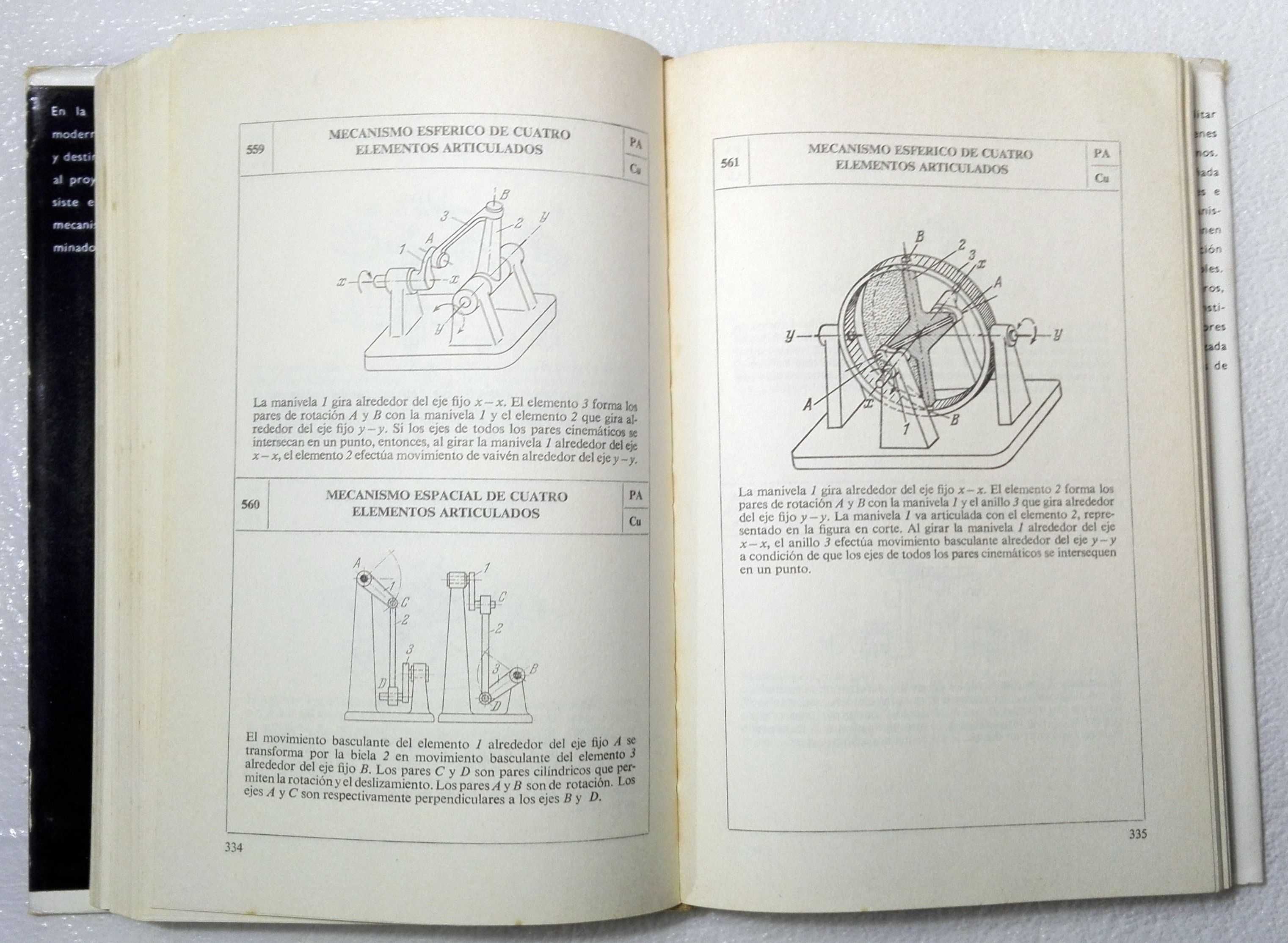 Livro Mecanismos en la Tecnica Moderna (volume 1)