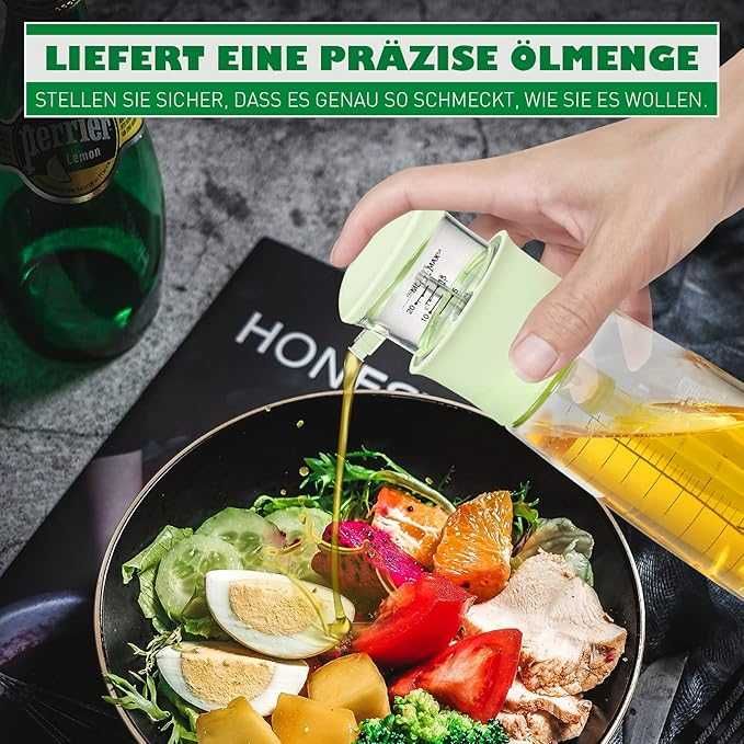 Auyeetek Spryskiwacz do oleju spożywczego, butelka ze spryskiwaczem