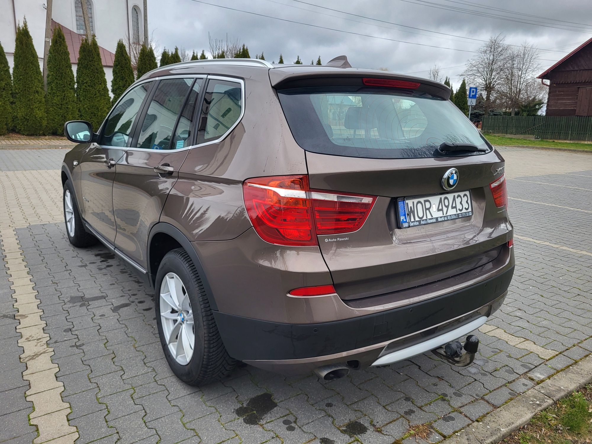 BMW X3 f25, 2011r, 4x4, automat, salon polska, bezwypadkowy
