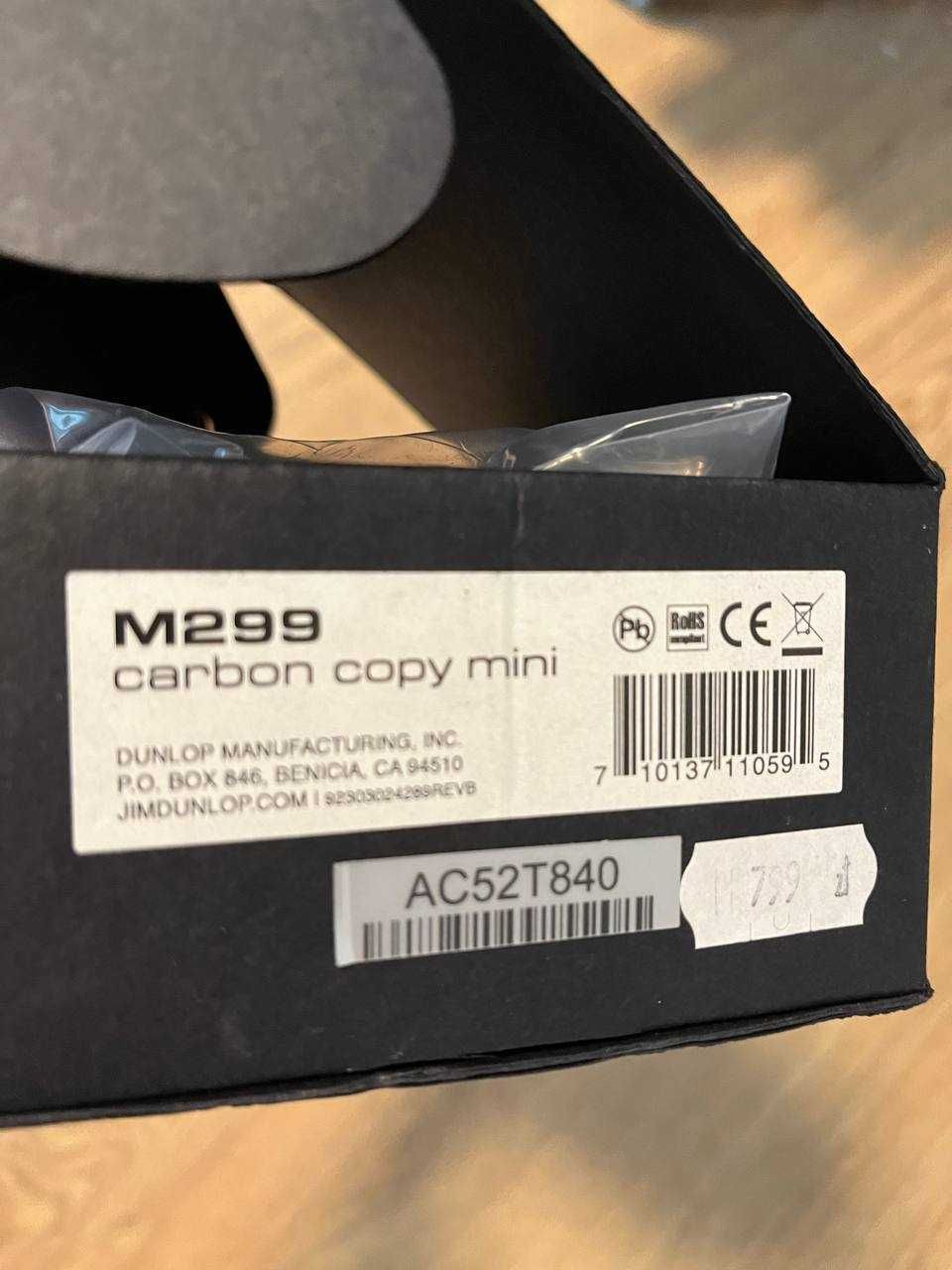 MXR M-299 Carbon Copy Mini - jak nowe, analog delay