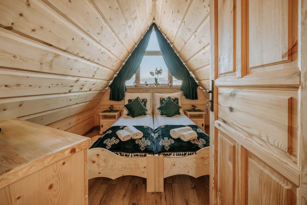 Domek z Jacuzzi / Sauna / Ogród / Grill / Widok / 10 osób! SYLWESTER