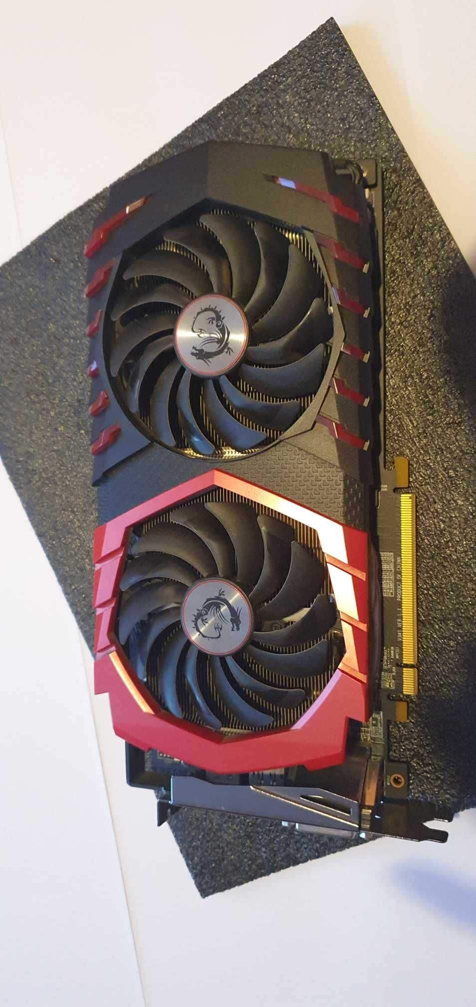 Karta graficzna gamingowa MSI Gaming X AMD Radeon RX 480 8GB VRAM