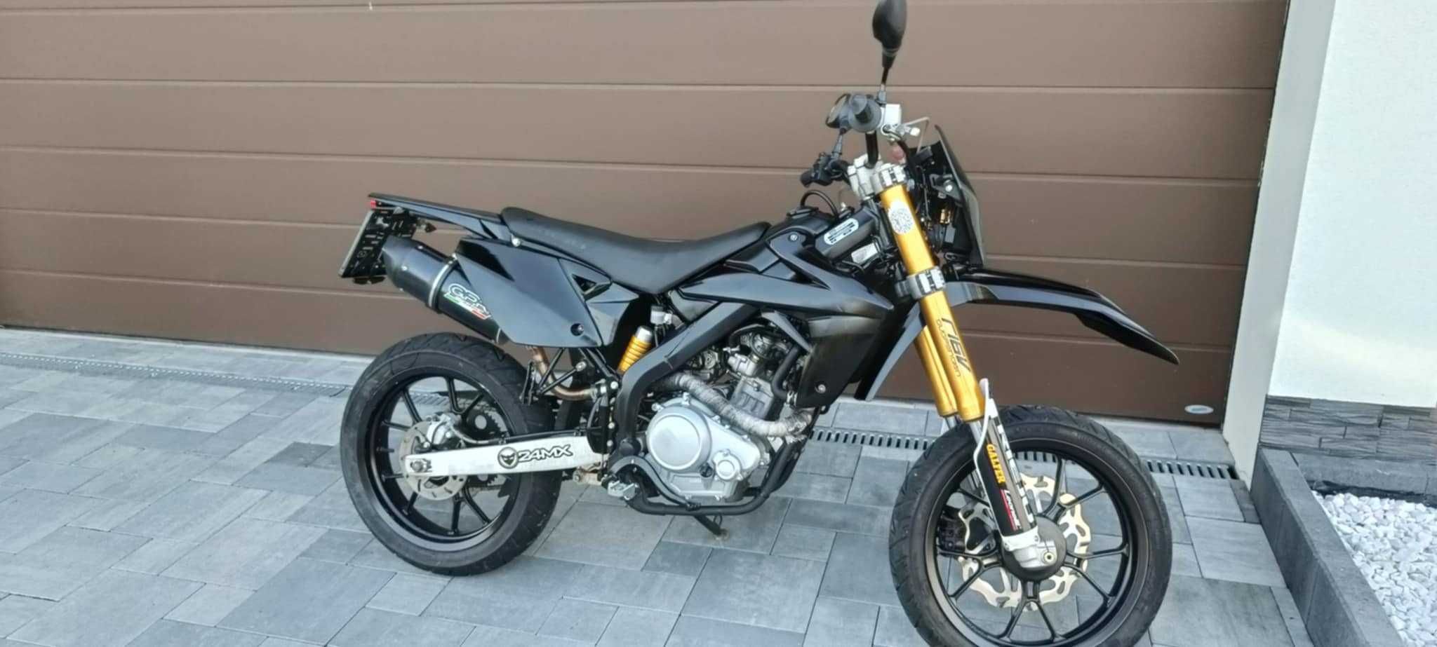 Rieju Marathon 125 MRT z 2016 roku z Austrii (silnik Yamaha WR)