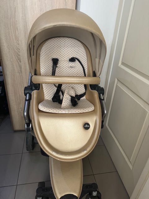 Продам коляску mima золотого кольору.