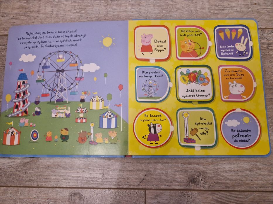 Świnka Peppa książeczka z okienkami