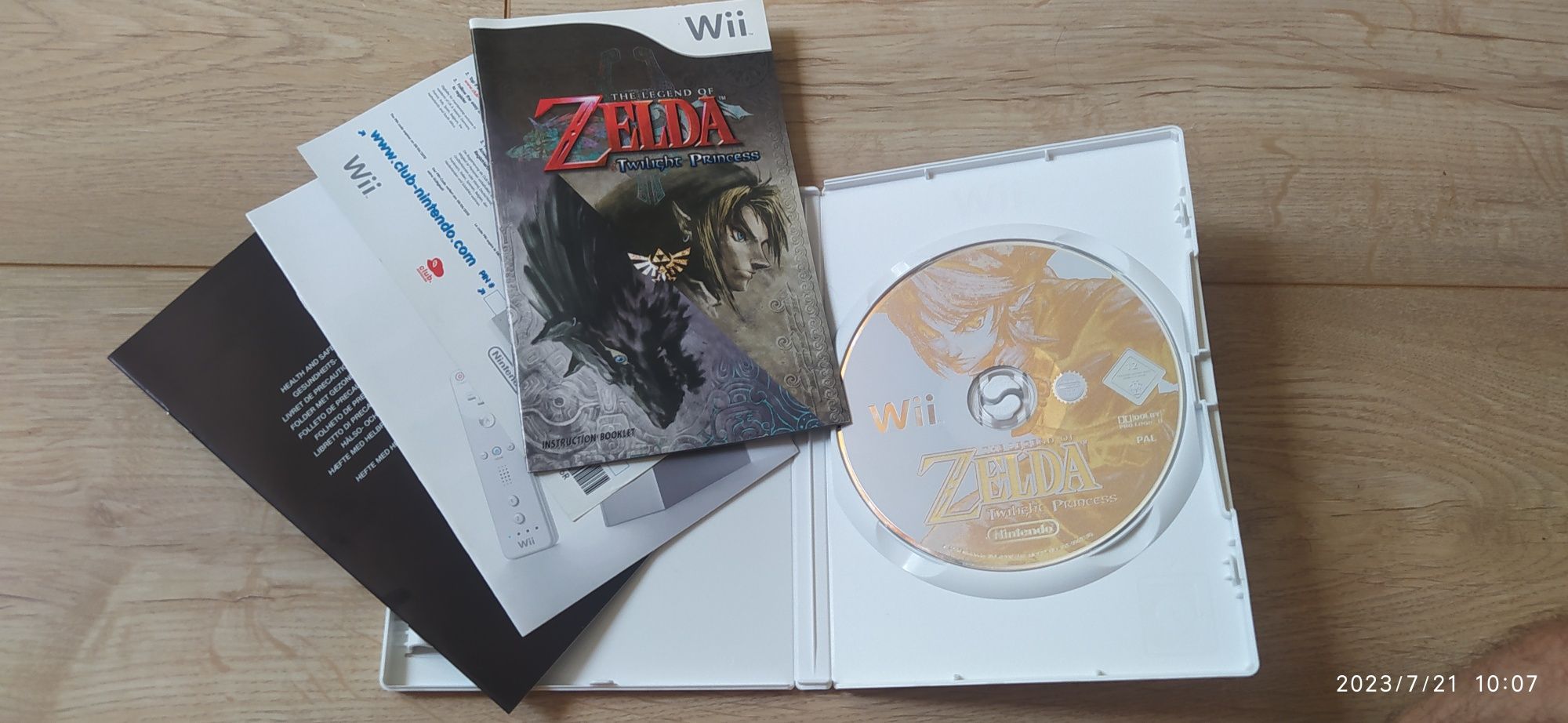 The Legend of Zelda Twilight Princess Nintendo Wii UK PAL