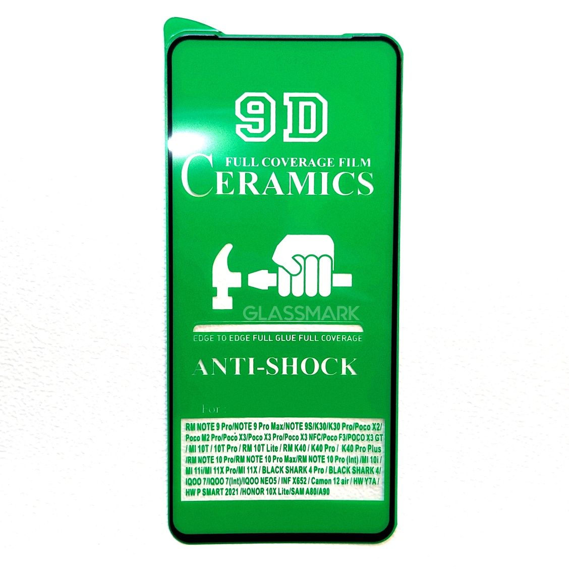 Гибкое стекло Ceramic Poco X3 / Pro / NFC гнучке скло керамік