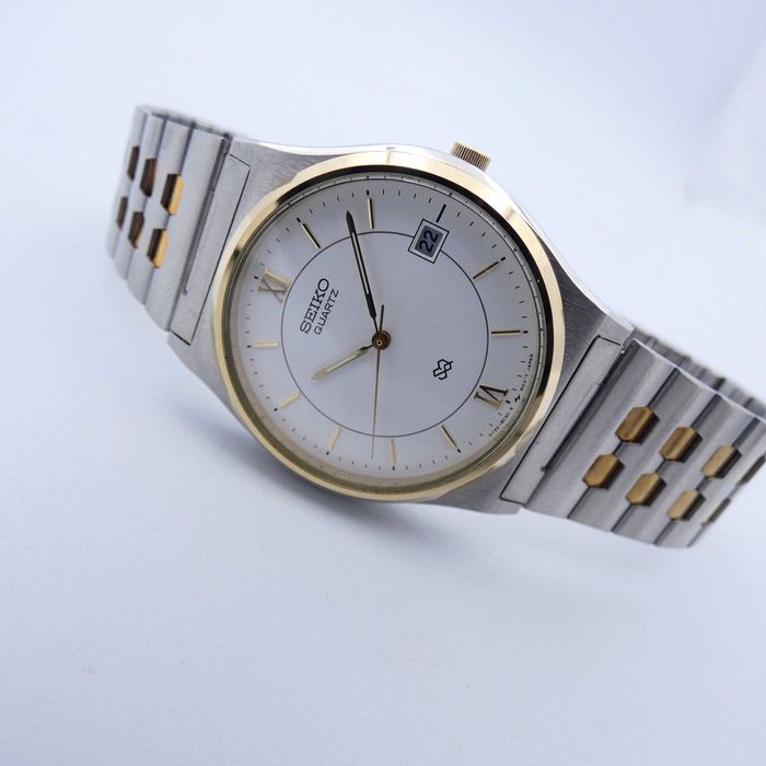 SEIKO SQ Quartz Bi-color Vintage 1997r Jak nowy