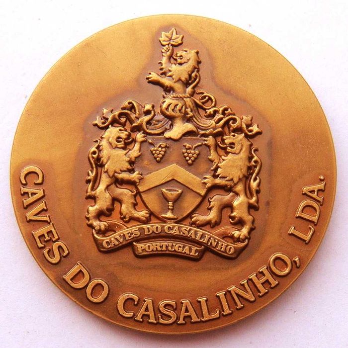 Medalha de Bronze 50 Anos das Caves do Casalinho Vizela Vinho Verde 94